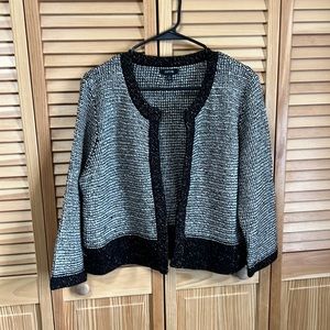 Womens sparkle sweater cardigan. Size XL